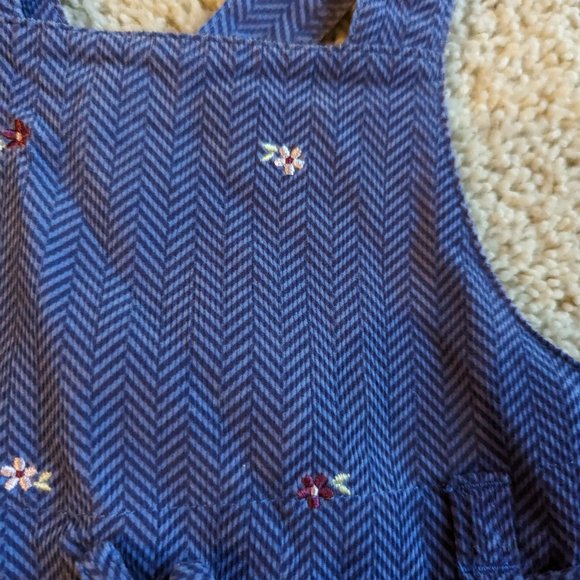 Gymboree Blue Flower Dress with Diaper Cover - Picture 5 of 10